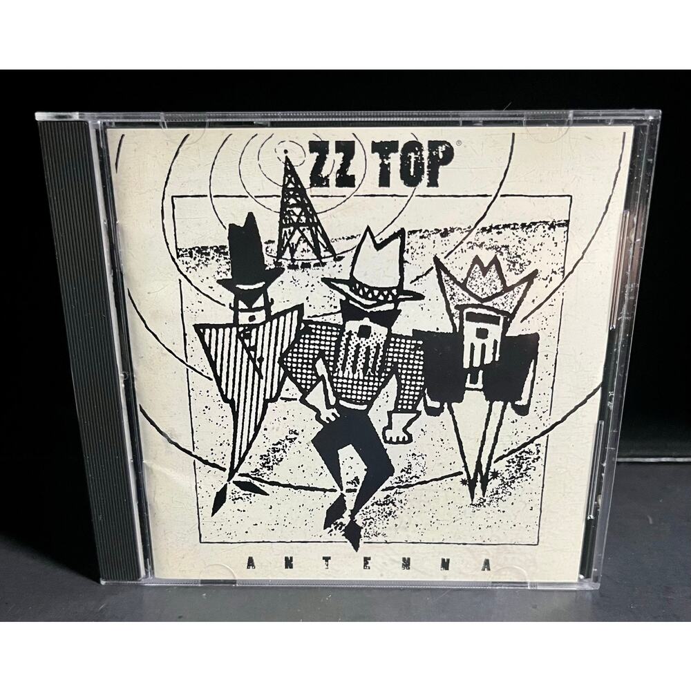 ZZ Top – Antenna Audio CD Album (1994 RCA Pressing) Blues Rock Classic